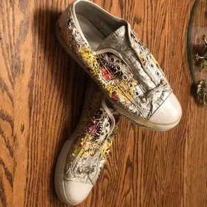 Ed Hardy | Shoes | Ed Hardy Stunning Tiger And Silver  display picture 3
